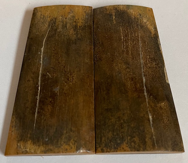  MAMMOTH IVORY SCALES             2-9/16 X 1-1/8 to 1-3/16 X 1/4