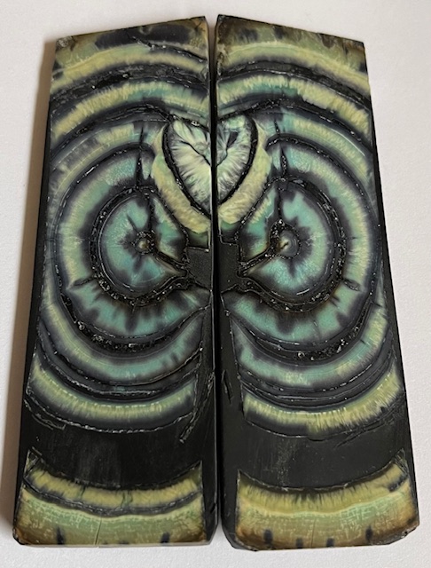 END GRAIN CUT MAMMOTH IVORY                 3-3/16 X 1 X 1/8