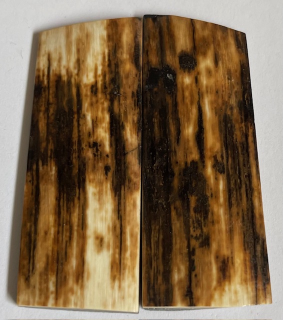  MAMMOTH IVORY SCALES             2-7/16 tapers X 15/16 X 1/8