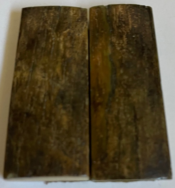 MAMMOTH IVORY SCALES             2-1/16 X 3/4 X 1/4