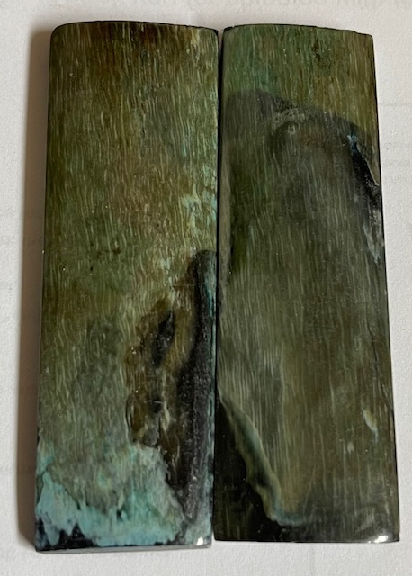  MAMMOTH IVORY SCALES            2-11/16 X 13/16 X 3/16