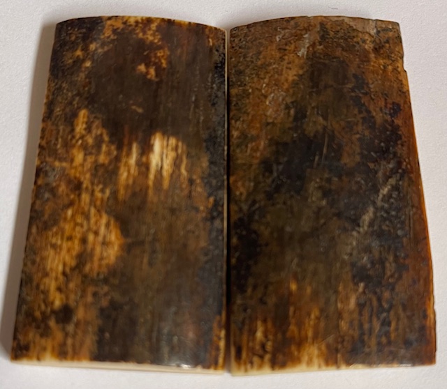  MAMMOTH IVORY SCALES             2-5/16 X 1-3/16 X 3/16