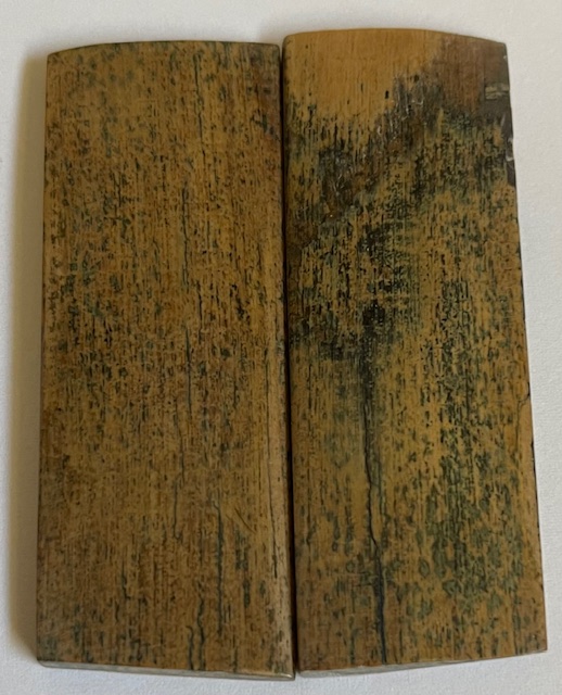  MAMMOTH IVORY SCALES            2-5/8 X 1 X 1/8