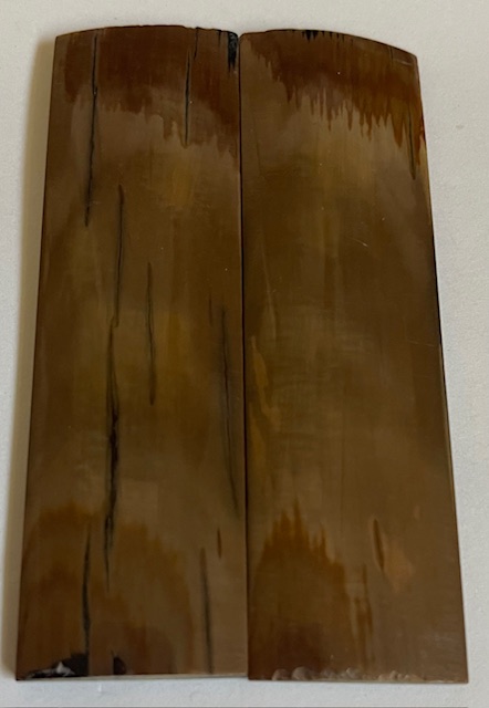  MAMMOTH IVORY SCALES             2-11/16 X 1-1/16 X 1/8