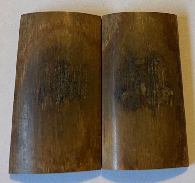  MAMMOTH IVORY SCALES          2 X 1-1/16 X 3/16