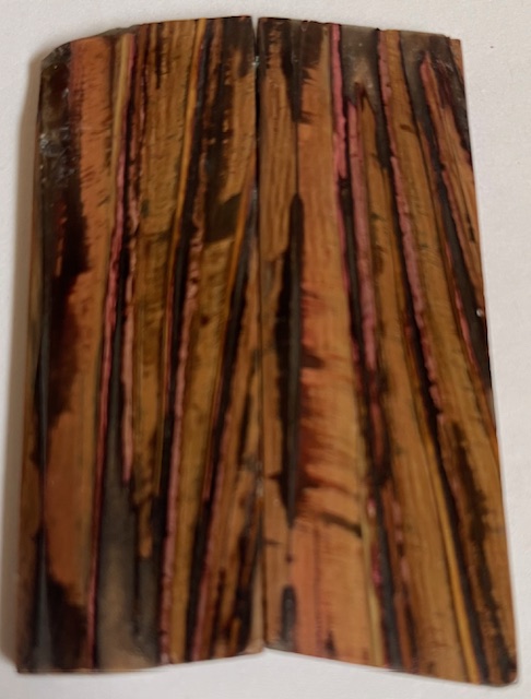 Parallel cut mammoth scales         3 X 1 X 1/8