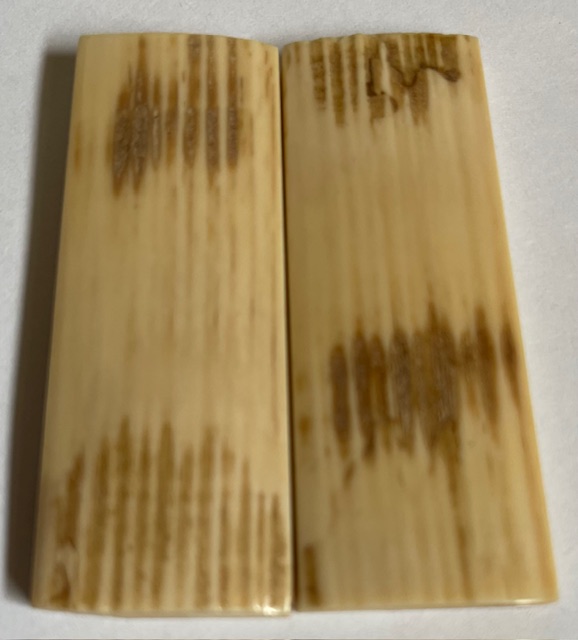  MAMMOTH IVORY SCALES            2-7/16 X 15/16 X 3/16
