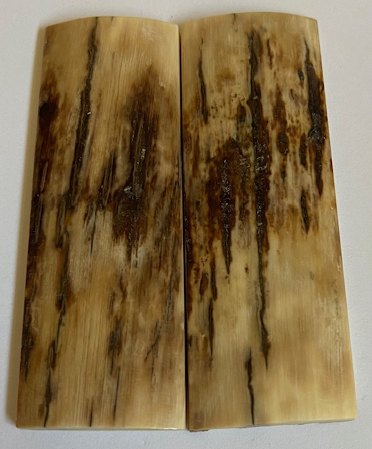  MAMMOTH IVORY SCALES            3-1/4 X 1-1/8 X 5/32