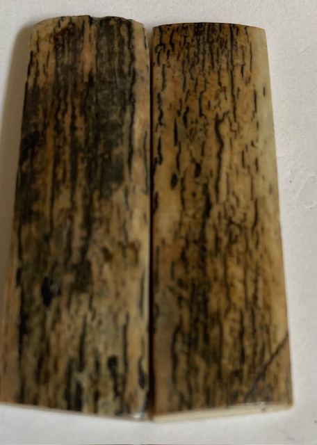  MAMMOTH IVORY SCALES             2-7/16 X 3/4 X 1/8