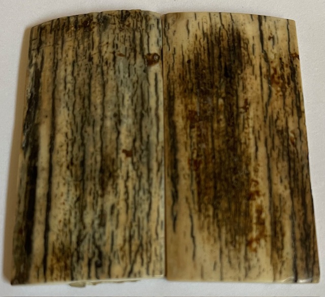  MAMMOTH IVORY SCALES            2-1/4 X 1-3/16 X 1/8