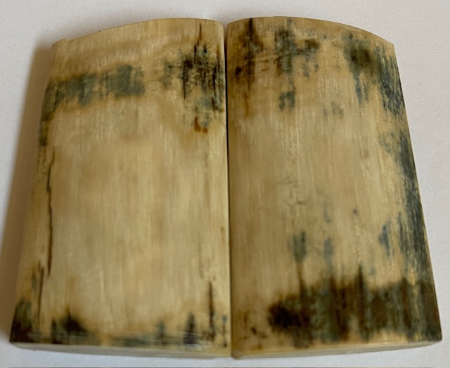  MAMMOTH IVORY SCALES            2-5/16 tapers X 1-5/16 X 1/4