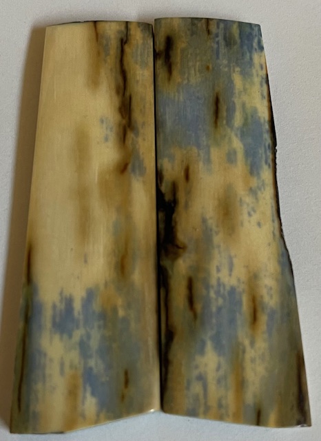  MAMMOTH IVORY SCALES           2-5/8 X 3/4 X 1/8