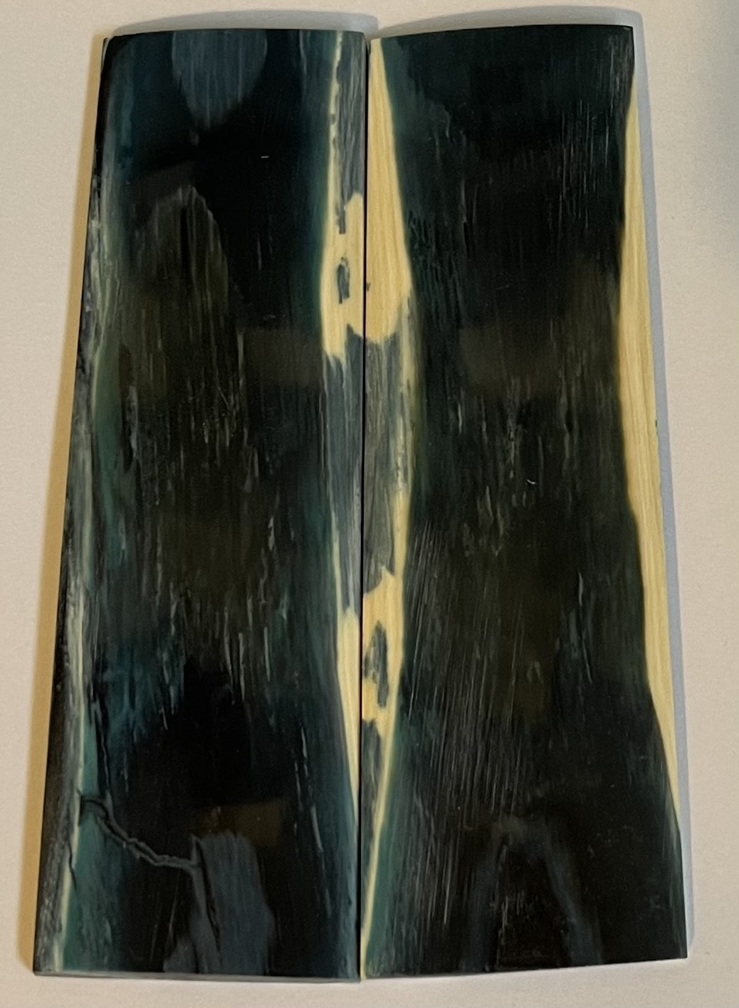 Parallel cut mammoth scales         4-5/16 X 1-1/4 X 1/8