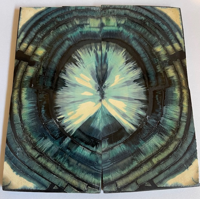 END GRAIN CUT MAMMOTH IVORY            4-1/2 X 2-1/16 X 3/16