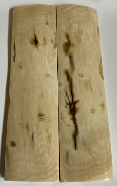  MAMMOTH IVORY SCALES          4-9/16 X 1-3/16 X 7/32