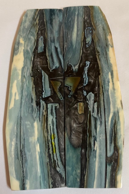 Parallel cut mammoth scales         5 X 1-1/8 X 1/8