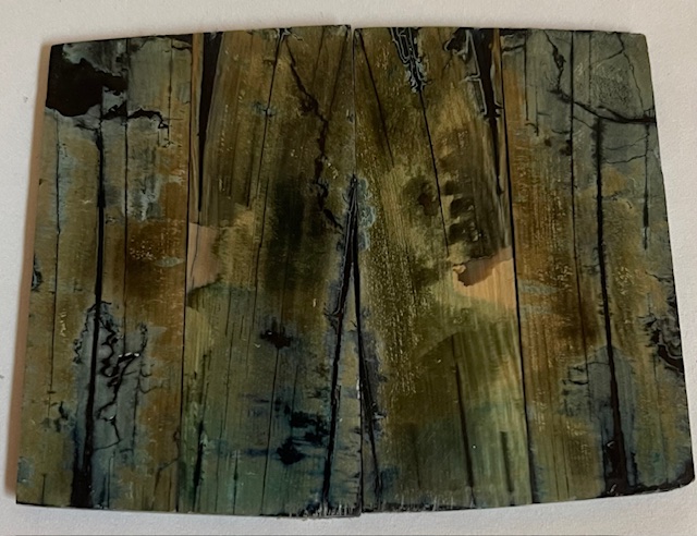 Parallel cut mammoth scales     2-3/4 X 1-13/16 X 1/16