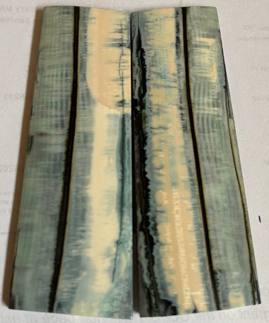 Parallel cut mammoth scales       3-7/16 X 1-1/16 X 1/8