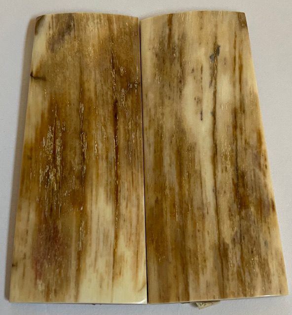  MAMMOTH IVORY SCALES          3-7/16 X 1-3/16 X 5/32