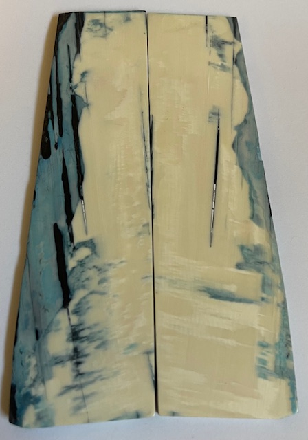 Parallel cut mammoth scales         4-3/8 X 1 to 1-1/8 X 1/16