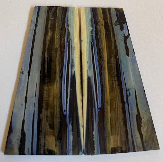 Parallel cut mammoth scales        3-3/16 X 1-1/16 to 1-3/16 X 1/16
