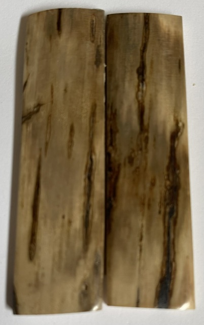  MAMMOTH IVORY SCALES            3 X 13/16 X 1/8