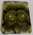 END GRAIN CUT MAMMOTH IVORY   2-9/16 X 1 X 1/8