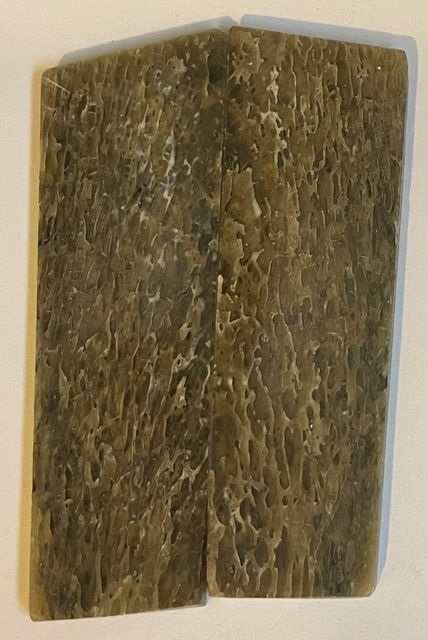 MAMMOTH BONE             3-7/8 X 1-1/8 to 1-3/16 X 1/8