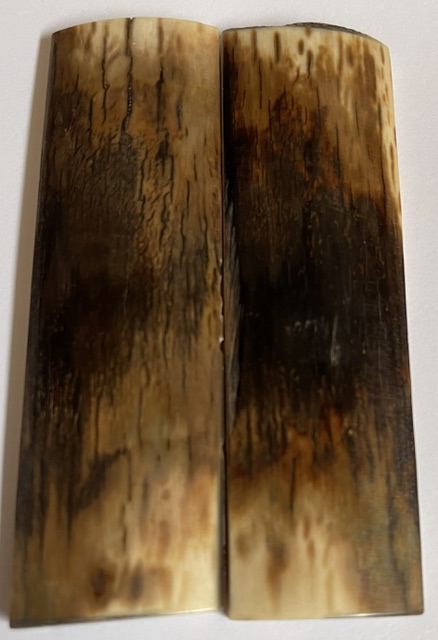  MAMMOTH IVORY SCALES            3-9/16 X 1-1/16 X 3/16
