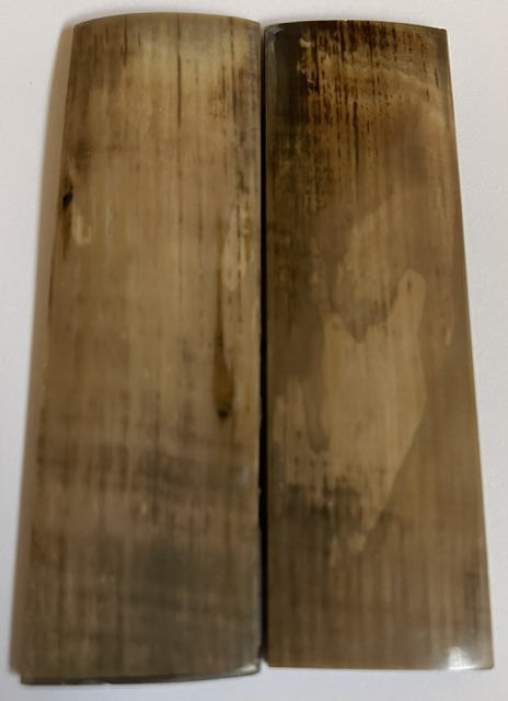  MAMMOTH IVORY SCALES            3-5/8 X 1-1/8 X 1/8