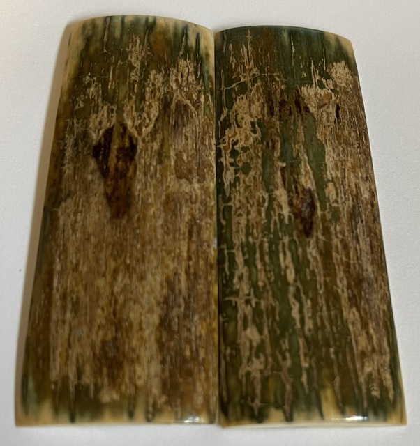 MAMMOTH IVORY SCALES         2-13/16 X 1-1/16 X 1/8
