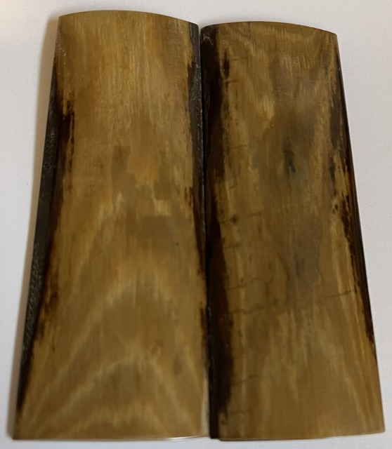  MAMMOTH IVORY SCALES         3-1/2 X 1-1/4 X 5/32