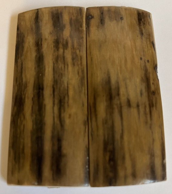  MAMMOTH IVORY SCALES       3-1/4 X 1-5/16 X 5/16