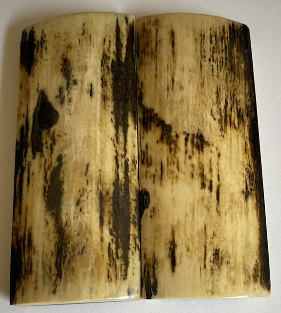  MAMMOTH IVORY SCALES       3-5/16 X 1-3/8 X 1/4