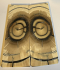 END GRAIN CUT MAMMOTH IVORY     3-11/16 X 1-1/4 to 1-5/16 X 1/8