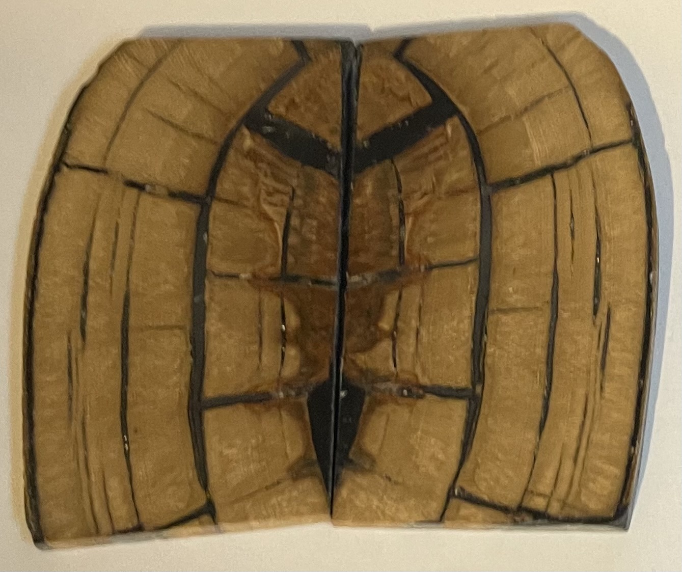 END GRAIN CUT MAMMOTH IVORY       2-7/8 X 1-3/8 to 1-1/2 X 1/8